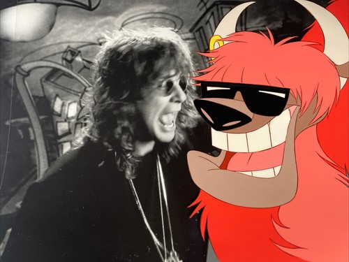 Ozzy Osbourne Animation Cel MTV “take It Back” Music Video ￼1991 RARE song I11
