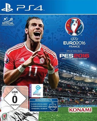 PS4 / Sony Playstation 4 Spiel - UEFA Euro 2016 mit OVP