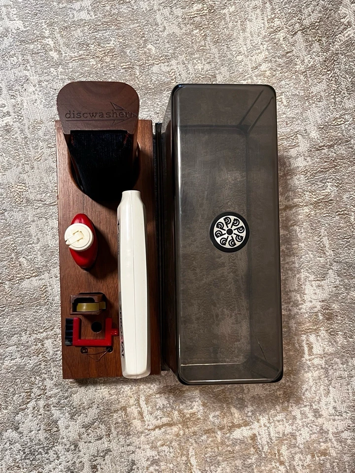 Kit de limpieza de discos Cerostato D3 de colección sistema de cuidado de discos de vinilo Foto 4 de 4