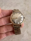 Vintage Timex Men's Mechanical Round Gold-Tone Watch - Wind Up
