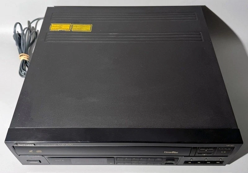 Lecteur LASERDISC/CD/DVL Haut de Gamme PIONEER CLD-600 noir LIVRAISON GRATUITE - Photo 4/4