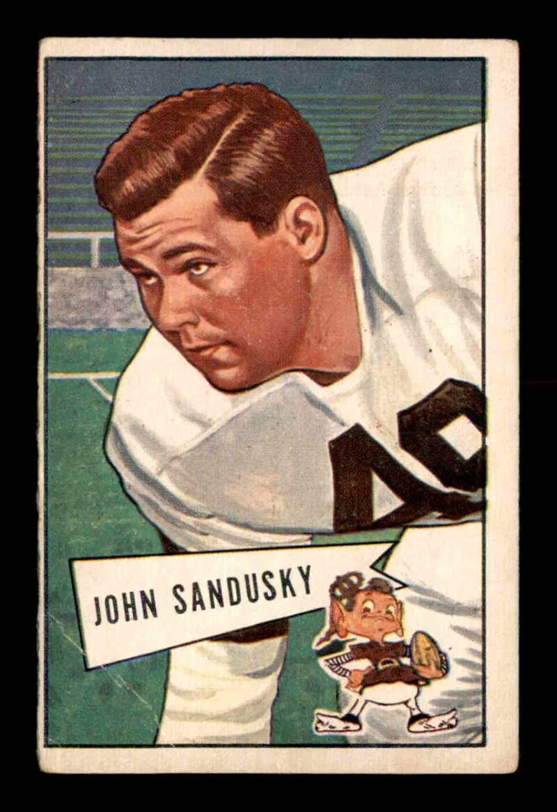 John Sandusky trading card