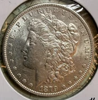 1879 o morgan silver dollar au