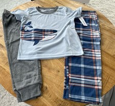 NWT Carter s Sz 5T Pajamas Whale 3 Pcs Set Short Sleeve NEW