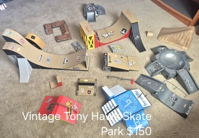 Tech Deck Tony Hawk Vintage Skate Park Playset Collector's Edition with Ramps
