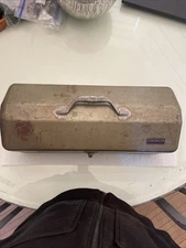 Simonsen Tool Box Vintage Solid Nice Tray Steel Chicago 51 Illinois Rare