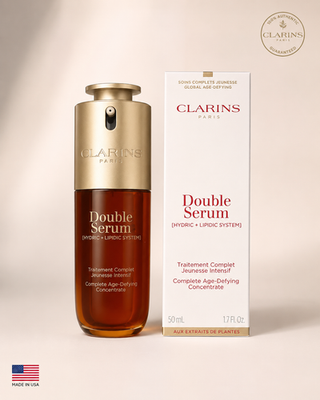 #ad #ad Clarins Double Serum Hydric Lipidic System 50g 1.7 oz free shipping $55.00
