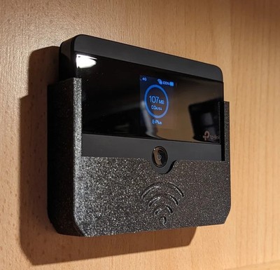 TP-Link M7350 Wandhalterung - Kunststoffhalter für sicheren und platzsparenden Aufbau