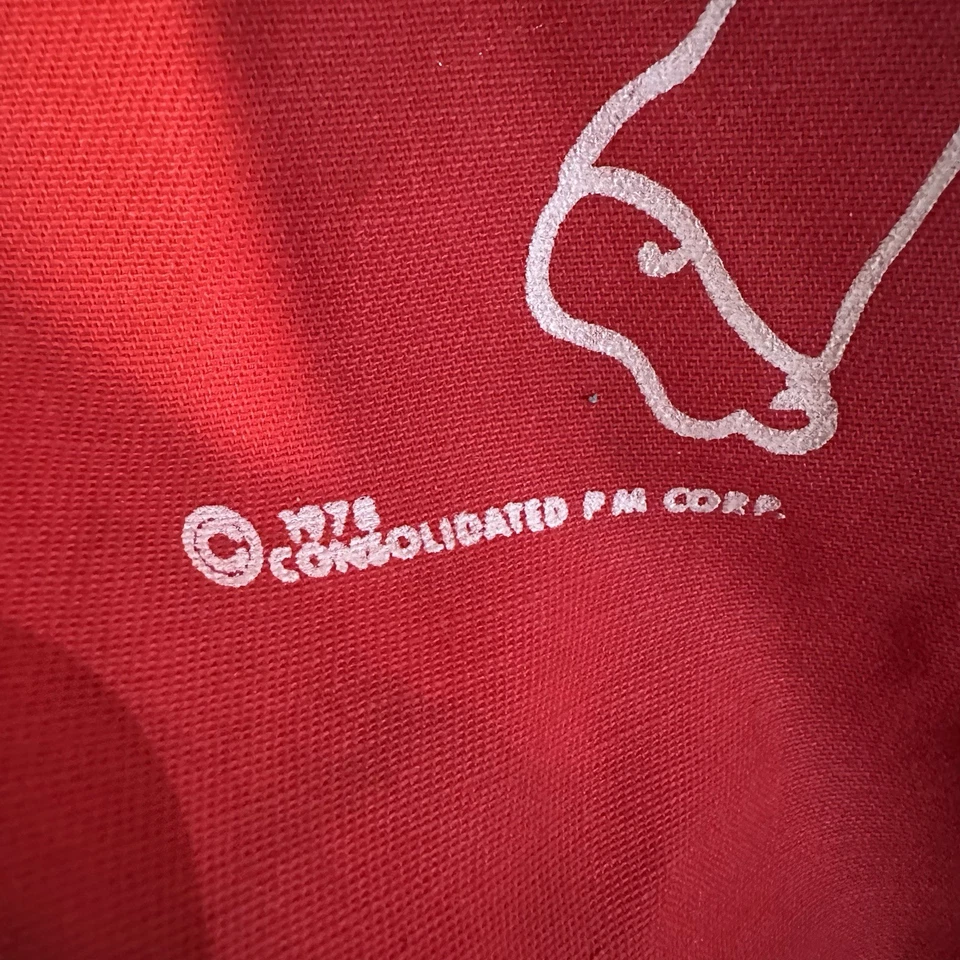 Vintage 1978 Little Traveler Mini Tote Bag Red Consolidated PM Corp Children’s - Image 3 of 4