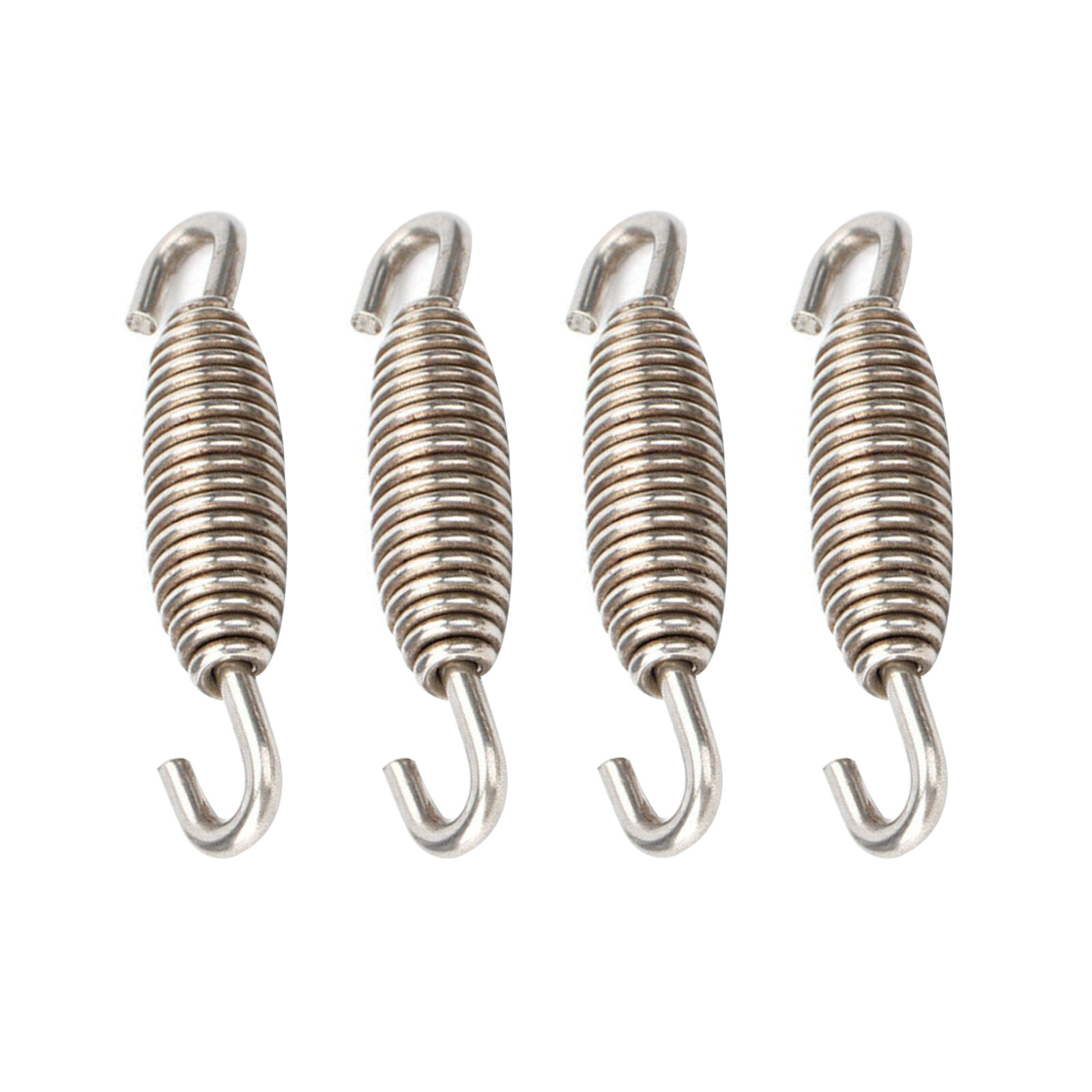 4 Pieces 55mm Exhaust spring Pipe Muffler Springs Swivel 55m