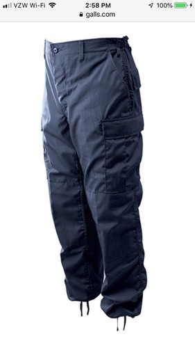 Galls Tactical Pants Navy Size Large 