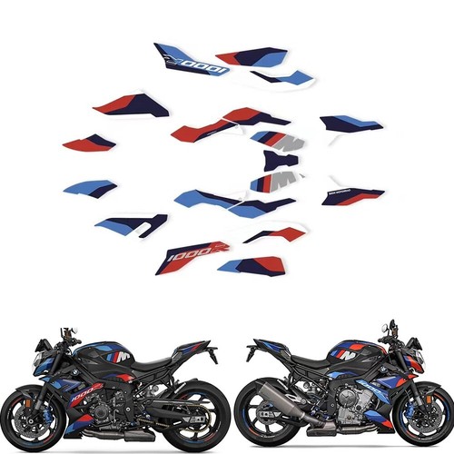 FOR BMW S1000R 2019-2023Year Motorcycle body Front Sides Sticker Vinyl ...