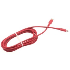USB-C to Type-C Red 6ft Long Cable PD Fast Charger Cord Power for SmartPhones
