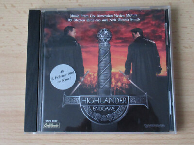Highlander Endgame CD 2000 Soundtrack Film OST Sehr guter Zustand