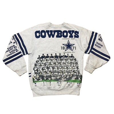 Vintage/ années 90/ Dallas/ Cowboys - sweat-shirt (XL