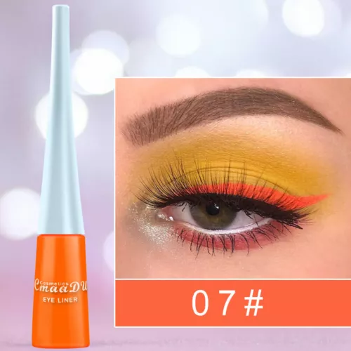 Matita eyeliner colorata 24 ore liquido alto pigmento lunga durata eye liner penna gel - Foto 86 di 110