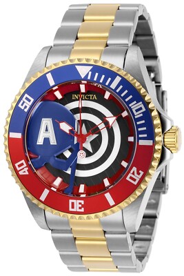時計 INVICTA CAPTAIN AMERICA LIMITED EDITION 1 LIMITED EDITION - Invicta Marvel Captain America Quartz