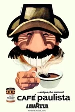 Paulista Lavazza Coffee Advertising Poster Poster Poster Size 50x70 cm