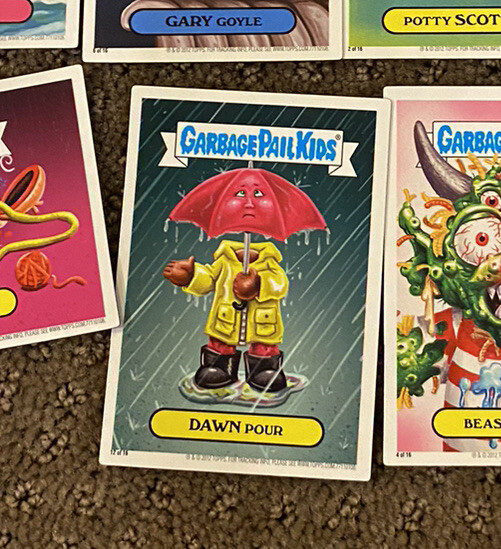 2012 Topps Garbage Pail Kids Magnet Cards Dawn Pour #12 | eBay