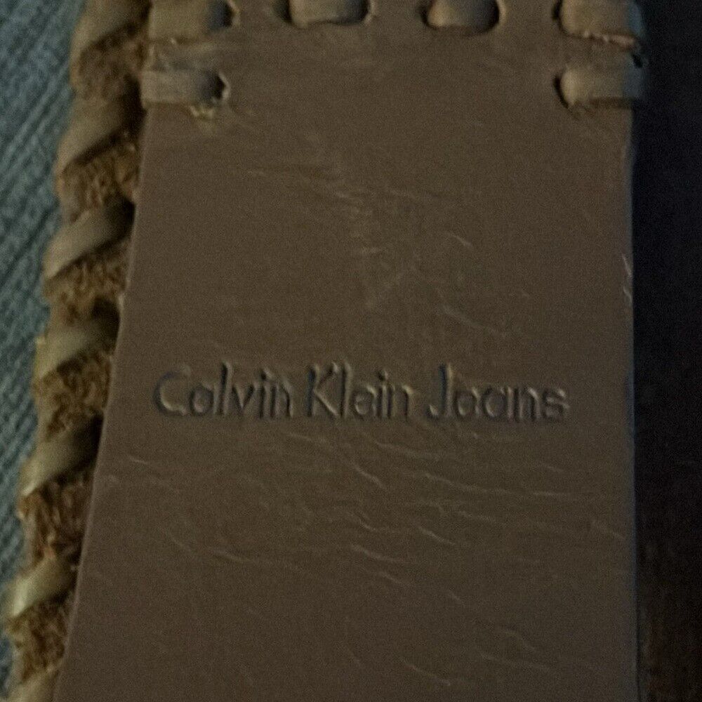 Calvin Klein Jeans Boho Studded Wide Woven Belt B… - image 5