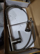 One-Handle Spring Pulldown Kitchen Faucet
