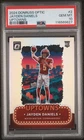 PSA 10! 2024 optic jayden daniels uptown Rookie Card