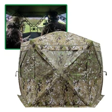 Barronett Blinds Hi-Five Portable Hunting Hub Blind, 5-Sided, 4-Person