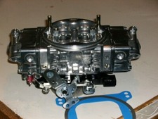 Holley Qft 850 Hp Double Pumper All Aluminum Street Strip Black Billet Base