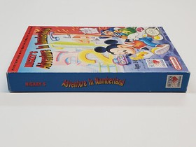 Mickey's Adventure in Numberland Nintendo NES Box Only *(No Game, No Manual) *