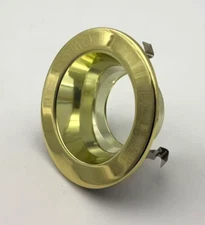 4" Recessed Can Light, Gold Reflector & Ring, Open Trim, R20 PAR20, HV44002GD