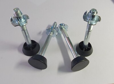 4 Stück x IKEA PAX verstellbare Kleiderschrankfüße, Teilenr. 110617, 110618, 100751
