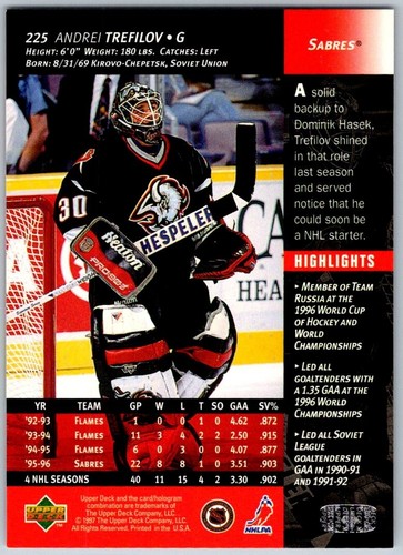 1996-97 Upper Deck Série 2 - Cartes de base (211-358 + ChkLst) - U-Pick From List - Photo 31 sur 293