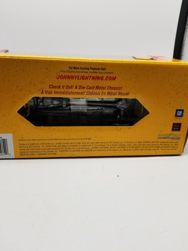 Johnny Lightning 66 Chevy Nova SS Black,yellow W Flames 1/24 Scale 1966 Chevy - Picture 7 of 14