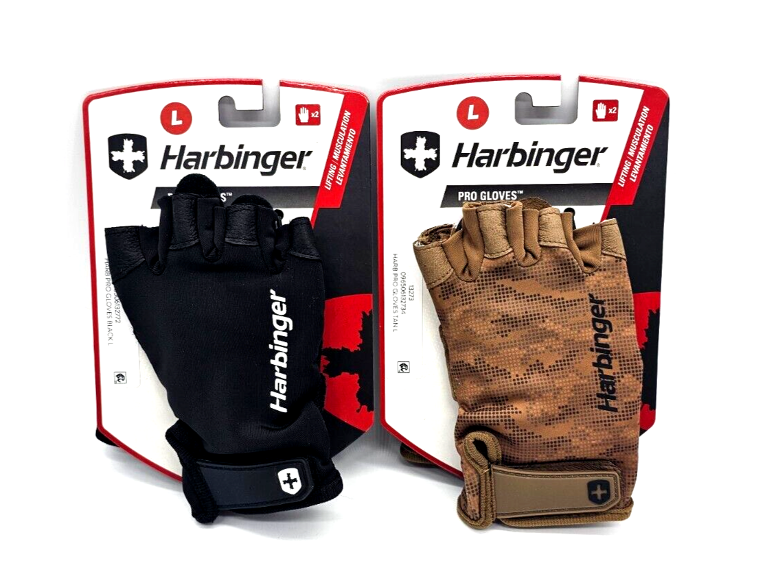 Guanti Harbinger Pro 2.0 Per Sollevamento Pesi Unisex, Neri, Taglia - Foto 4