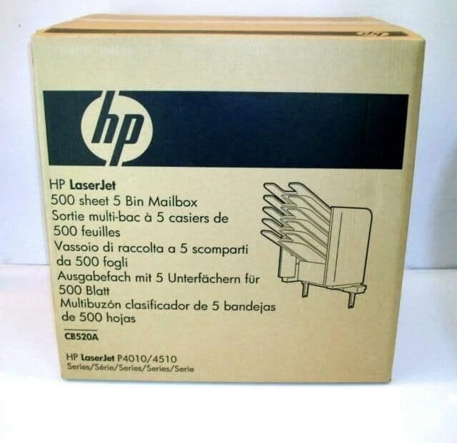 Brand New CB520A HP 5-bin Mailbox For LaserJet P4014, P4015, P4515, Series - Image 2 of 2