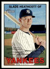 2016 Topps Heritage Slade Heathcott #288 New York Yankees