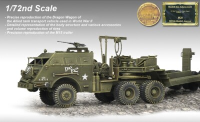 Maquette de camion en plastique M19 Tank Transporter Soft Top 1/35