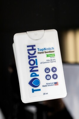 TopNotch Hand Solution Pocket Spray 20ml - Tropical Scent