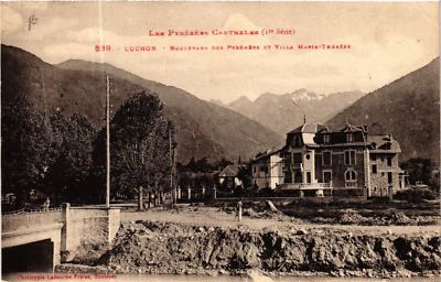CPA LUCHON - Boulevard des Pyrénées und Villa Marée Therese (582929)