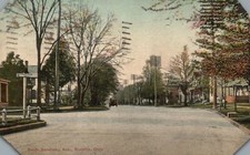 Buoyrus Ohio OH, South Sandusky Avenue Highway Road Street Vintage Postcard 1913