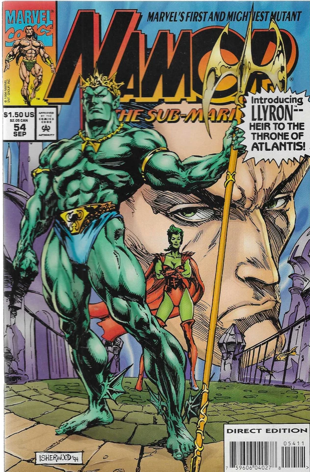 Namor the Sub-Mariner No.54 / 1994 Glenn Herdling & Geof Isherwood - Bild 1 von 1