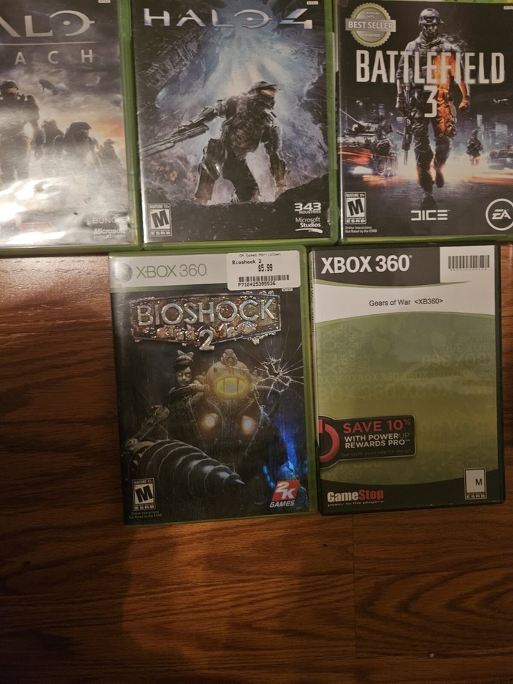 Xbox 360 Xbox One Game Lot Of 11 Some CIB Microsoft Halo eBay
