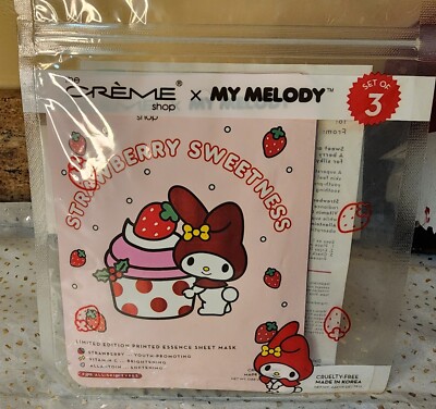 Hello Kitty Face Mask Creme Shop Sheet Face Mask Various Selections