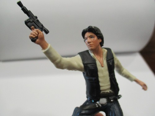 Star Wars Han Solo loose Disney 3.5 '' action figure on stand - Picture 8 of 8