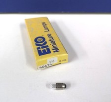 ONE 386 1W 14V 1.12A MINIATURE BULB Light LAMP Midget Auto Truck NEW EiKO 40674