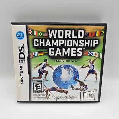 World Championship Games: A Track & Field Event (Nintendo DS, 2009) 3DS - CIB