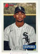 2021 Bowman Heritage Yoelqui Cespedes #119 Image Variation SP Prospect White Sox