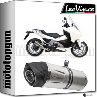 LEOVINCE EXHAUST LV ONE EVO STAINLESS STEEL C HONDA INTEGRA 700 / DCT 2012 12