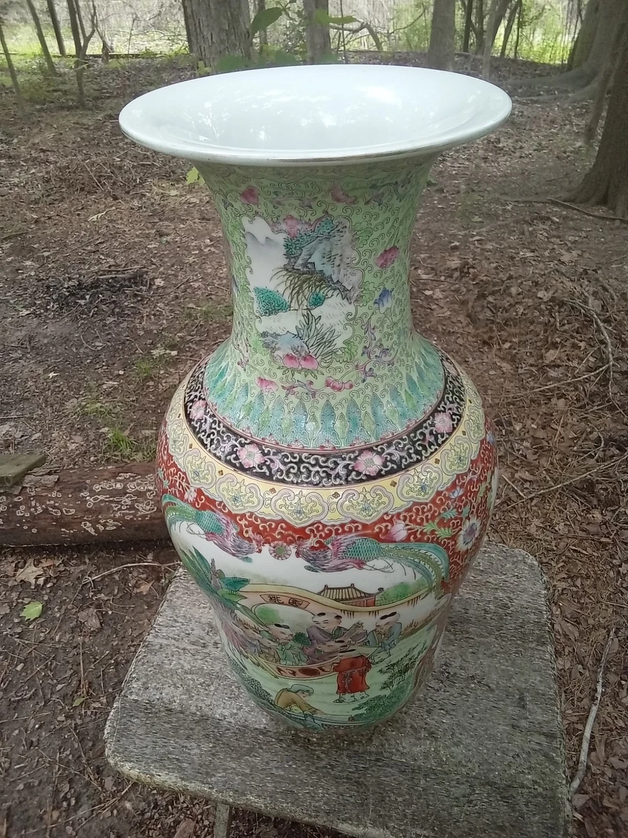 古い大花瓶 大花瓶中国古董花瓶| eBay