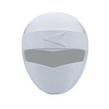 3D Printed Power Rangers Alien White Ranger Helmet Kit  Adult